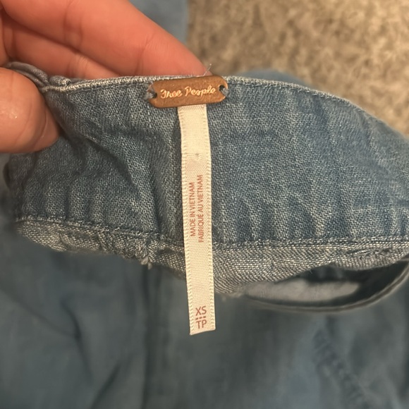 Free People Denim Halter Top Dress - Picture 5 of 5